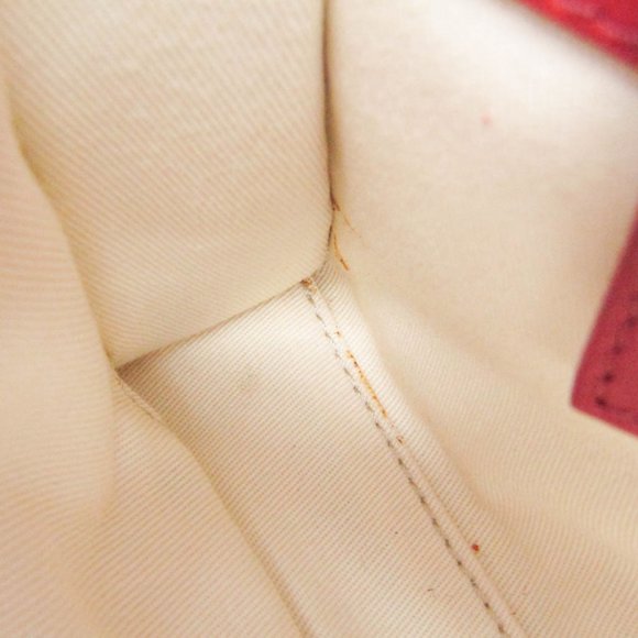 VALENTINO GARAVANI Red Leather Shoulder Bag - Picture 14 of 16